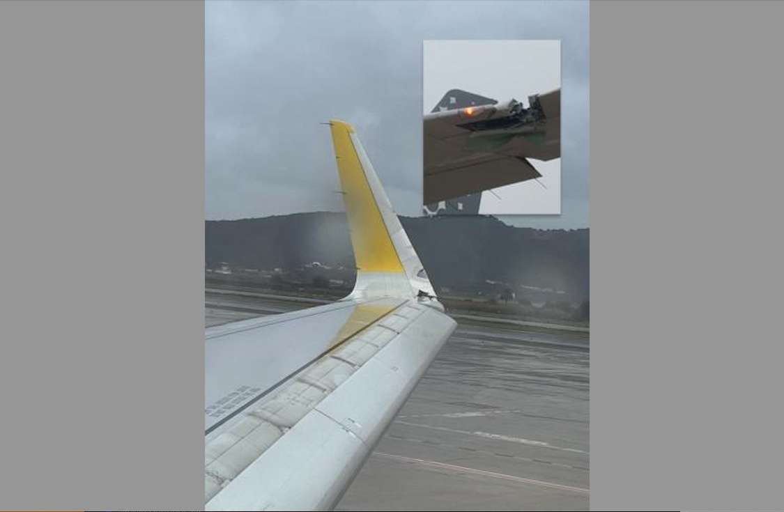 Cancelaciones aeropuerto en Ibiza por accidente de Vueling